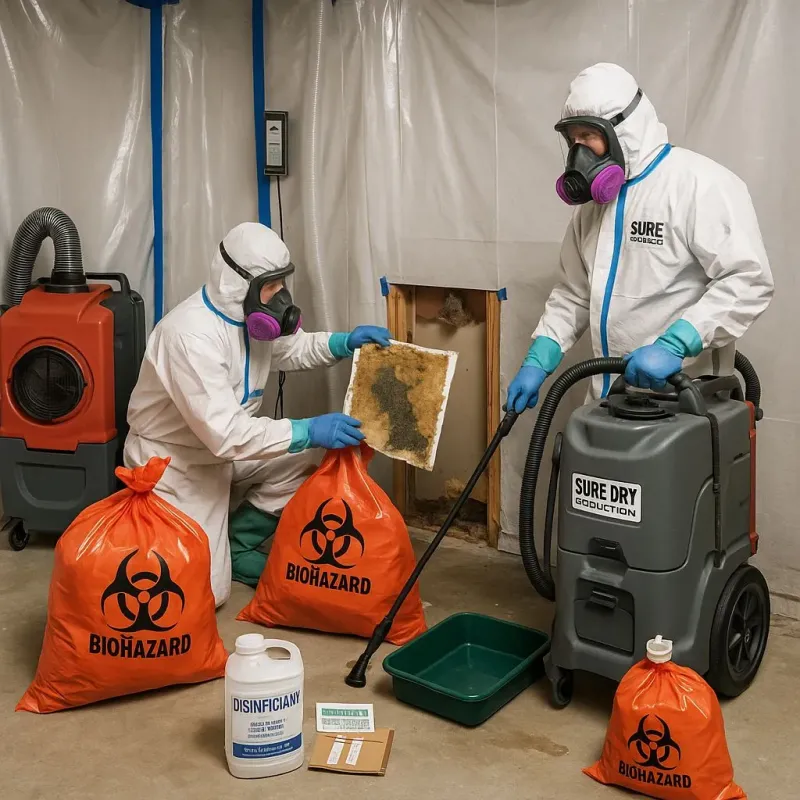 Contaminated Water Handling Protocols process in Hoxie, KS